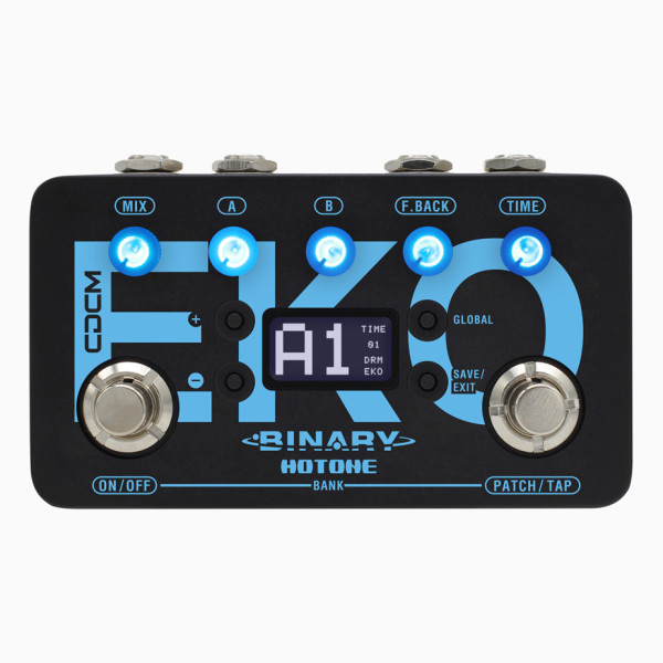 Hotone BDL-1 Binary Eko, delay effekt modellező pedál