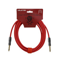 Valeton VGC-5R premium hangszerkábel, 5 m, piros