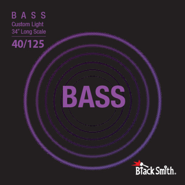 BlackSmith NW-40125-5-34 Bass, Custom Light, 34 col, 40-125 húr - 5 húros