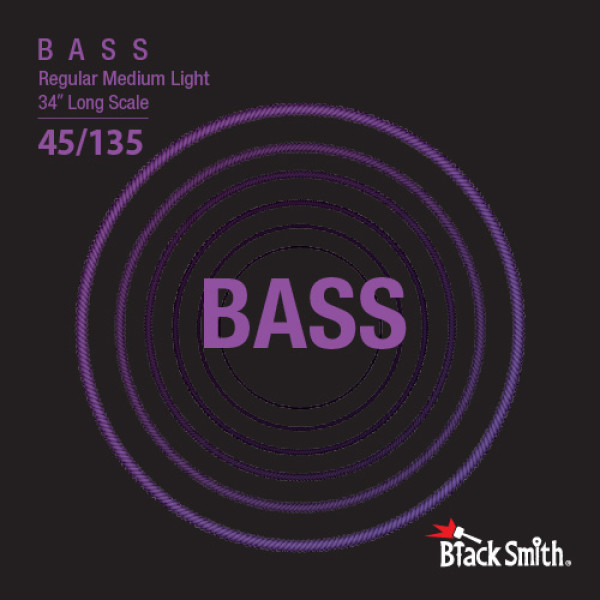 BlackSmith NW-45135-5-34 Bass, Regular Medium Light, 34 col, 45-135 húr - 5 húros