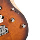 Cort X700-Triality-OPVB with bag elektromos gitár Fishman elektronikával tokkal, nyílt pórusú vintage burst