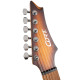 Cort X700-Triality-OPVB with bag elektromos gitár Fishman elektronikával tokkal, nyílt pórusú vintage burst