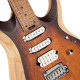 Cort X700-Triality-OPVB with bag elektromos gitár Fishman elektronikával tokkal, nyílt pórusú vintage burst