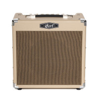 Cort CM15R-WTS gitárerősítő zengetővel, 15 Watt, világos homok