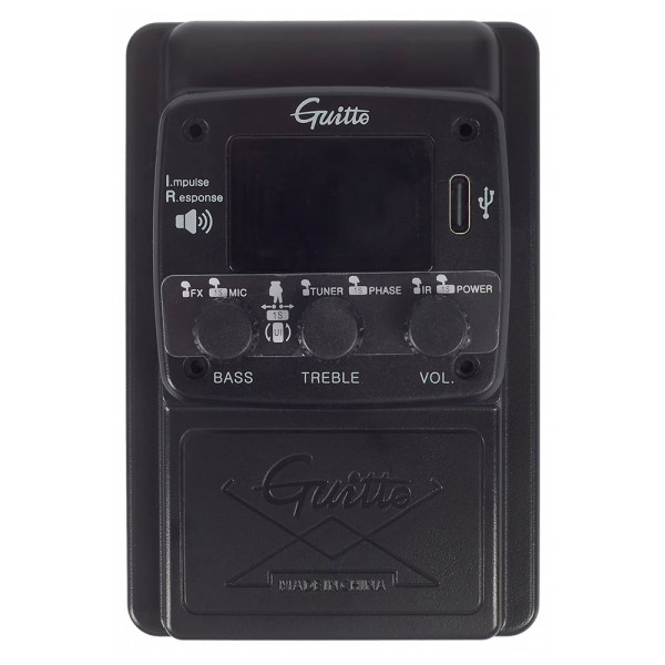 Guitto 04 IR rezonancia hangszedő effekt hangszóróval