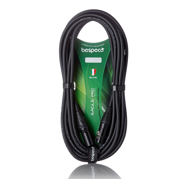 Bespeco EAMB300R Eagle Pro 3m-es mikrofonkábel