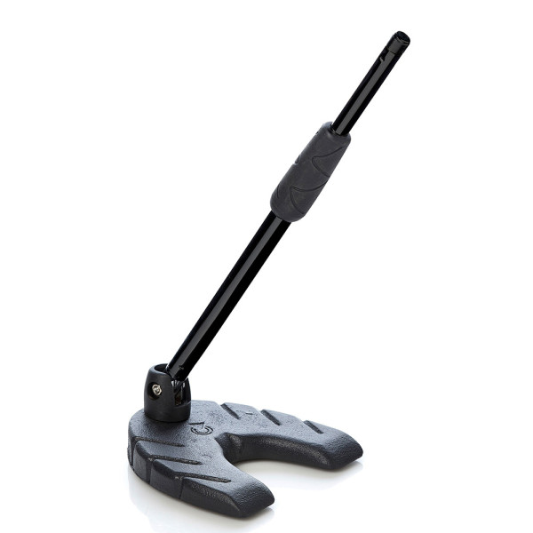 Bespeco DUCK7N asztali boom mikrofonállvány, öntöttvas talp, fekete