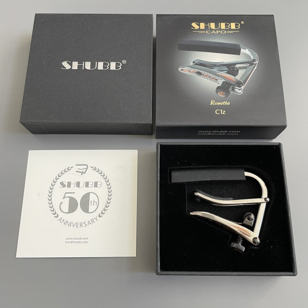 Shubb C1z Rosette Capo - fémhúros