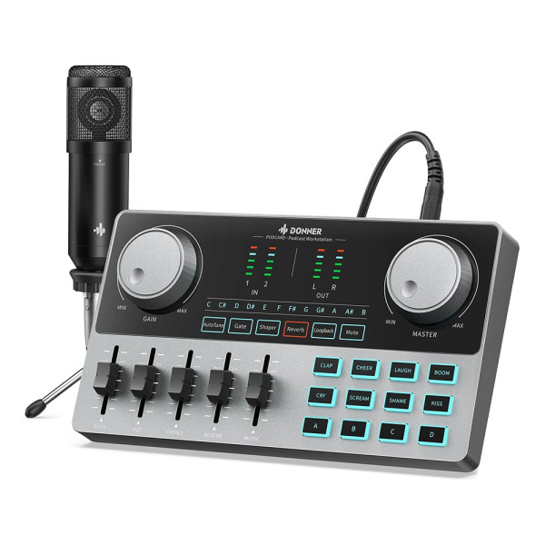 Donner Podcard Podcard All-in-One Podcast Felszerelés