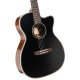 Cort ES-OC4-BTSG akusztikus gitár Fishman elektronikával, középfényű fekete