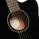 Cort L60CE-BK akusztikus gitár elektronikával, cutaway, fekete