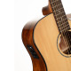 Cort Earth60CE-NAT akusztikus gitár elektronikával, cutaway, fényes natúr