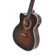 Sigma OMTC-1EL-SB akusztikus gitár elektronikával, balkezes, sunburst