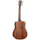 Cort Earth-GO-OPBB with bag akusztikus gitár HyVibe H2 elektronikával, matt barna burst Cort Earth-GO-OPBB with bag akusztikus gitár HyVibe H2 elektronikával, matt barna burst