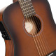 Cort Earth-GO-OPBB with bag akusztikus gitár HyVibe H2 elektronikával, matt barna burst Cort Earth-GO-OPBB with bag akusztikus gitár HyVibe H2 elektronikával, matt barna burst