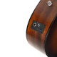 Cort Earth-GO-OPBB with bag akusztikus gitár HyVibe H2 elektronikával, matt barna burst Cort Earth-GO-OPBB with bag akusztikus gitár HyVibe H2 elektronikával, matt barna burst