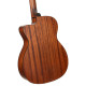 Cort L60MCE-OP akusztikus gitár elektronikával, cutaway