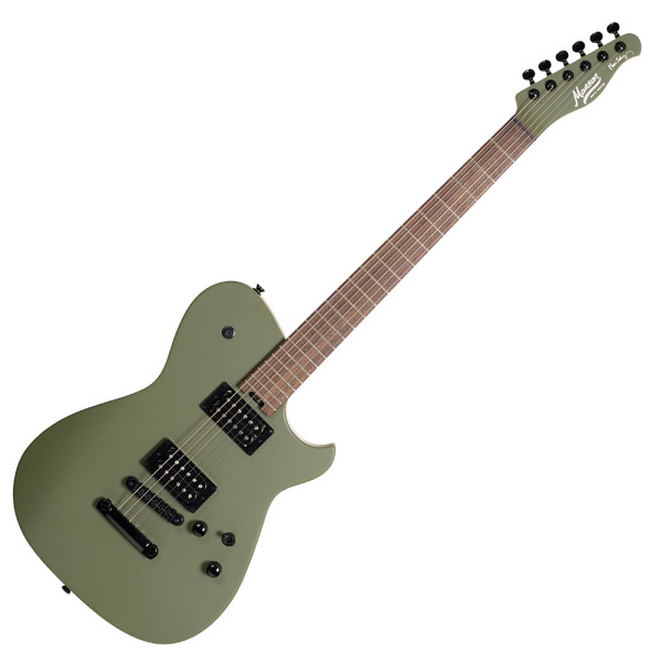 Cort MBM-2H-B-SOG elektromos gitár, Matt Bellamy Signature modell, humbucker szett, matt oliva zöld