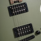 Cort MBM-2H-B-SOG elektromos gitár, Matt Bellamy Signature modell, humbucker szett, matt oliva zöld