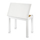 Donner PianoBench-DKB-10-WH zongoraszék tárolóval, fehér