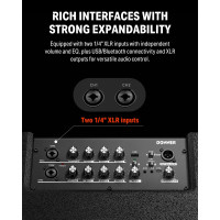 Donner DDA-1000 elektromos dob, billentyű erősítő, 1000W