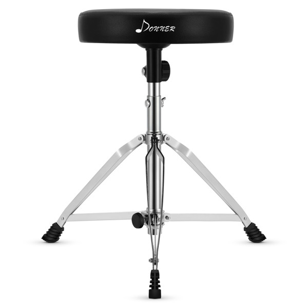 Donner DrumThrone állítható dobszék, ajándék juhar dobverővel