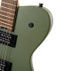 Cort MBM-2H-B-LH-SOG elektromos gitár, Matt Bellamy Signature modell, humbucker szett, balkezes, matt oliva zöld