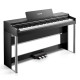 Donner DDP-200 Pro-BK DDP-200 PRO 88 billentyűs kalapácsmechanikás digitális zongora, fekete