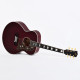 Sigma GJA-SG200-WR akusztikus gitár elektronikával, borvörös