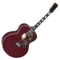 Sigma GJA-SG200-WR akusztikus gitár elektronikával, borvörös