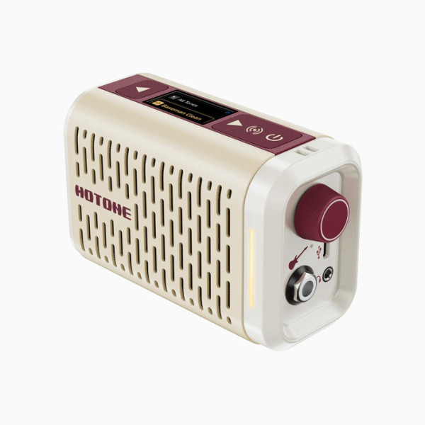 Hotone AP-5WH Pulze Mini - Multifunkcionális Modern Bluetooth Modellező Erősítő, White Edition