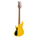 Cort GB-ShortScale-YC elektromos basszusgitár, rövid menzúra, sárga