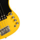 Cort GB-ShortScale-YC elektromos basszusgitár, rövid menzúra, sárga