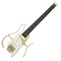 Donner Hush-X Pro White Luxe Hush-X Pro silent gitár, White Luxe