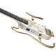 Donner Hush-X Pro White Luxe Hush-X Pro silent gitár, White Luxe
