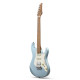 Donner DST-550-MB elektromos gitár, ST forma, metálkék