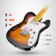 Donner DJC-1000-SB elektromos jazz thinline gitár, sunburst