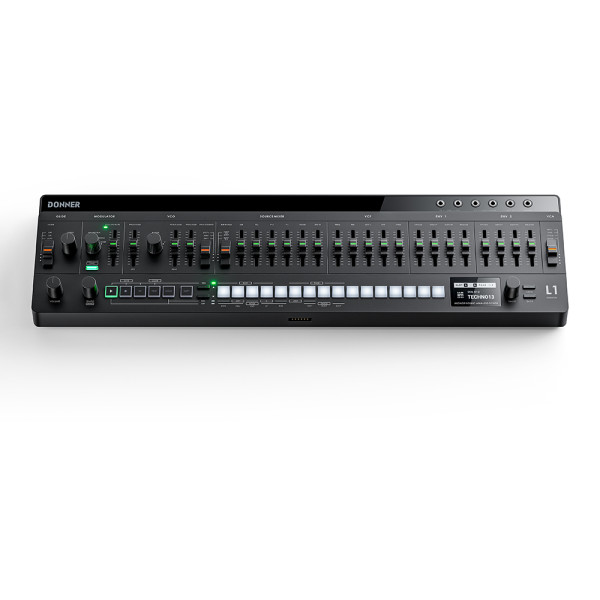 Donner L1 Essential L1 kompakt monofonikus analóg szintetizátor Donner L1 Essential L1 kompakt monofonikus analóg szintetizátor