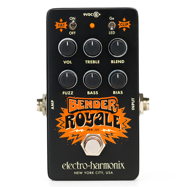 Electro-Harmonix BenderRoyale fuzz effektpedál