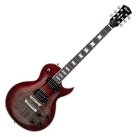 Cort CR300-Deluxe-LVB elektromos gitár, Seymour Duncan hangszedővel, Lava Burst Cort CR300-Deluxe-LVB elektromos gitár, Seymour Duncan hangszedővel, Lava Burst