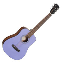 Cort ADMini-OPLV with bag akusztikus mini gitár, levendula, tokkal