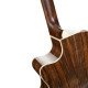 Cort Exotic-GA-Walnut-SS akusztikus gitár elektronikával, Carlo Walnut, Sunburst Cort Exotic-GA-Walnut-SS akusztikus gitár elektronikával, Carlo Walnut, Sunburst