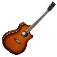 Cort Exotic-GA-Walnut-SS akusztikus gitár elektronikával, Carlo Walnut, Sunburst
