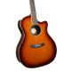 Cort Exotic-GA-Walnut-SS akusztikus gitár elektronikával, Carlo Walnut, Sunburst Cort Exotic-GA-Walnut-SS akusztikus gitár elektronikával, Carlo Walnut, Sunburst