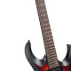 Cort X100-OP3T elektromos gitár, selyemfényű sunburst Cort X100-OP3T elektromos gitár, selyemfényű sunburst