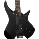 Donner HLX-500-BK elektromos gitár, fej nélküli, fekete