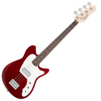 Cort Retro-304-CAR with bag Retro elektromos basszusgitár, piros - elérhető 2026 szeptembere után