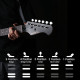 Donner DST-BK Kit Seeker Deluxe elektromos gitár szett erősítővel, fekete
