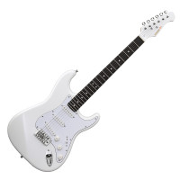 Donner DST-WH Kit Seeker Deluxe elektromos gitár szett erősítővel, fehér Donner DST-WH Kit Seeker Deluxe elektromos gitár szett erősítővel, fehér