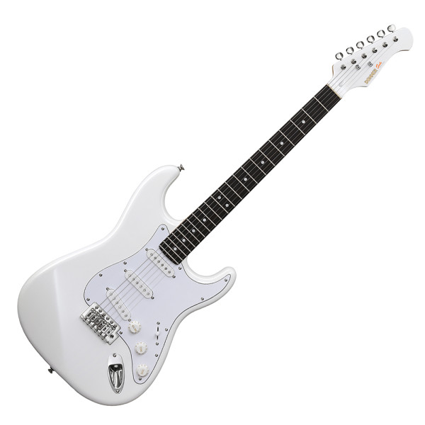 Donner DST-WH Kit Seeker Deluxe elektromos gitár szett erősítővel, fehér